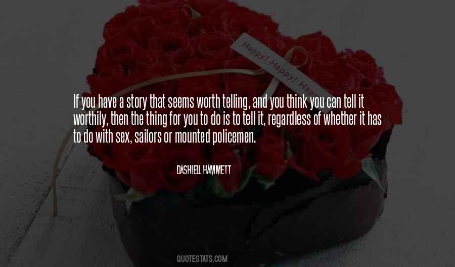 Dashiell Hammett Quotes #261804