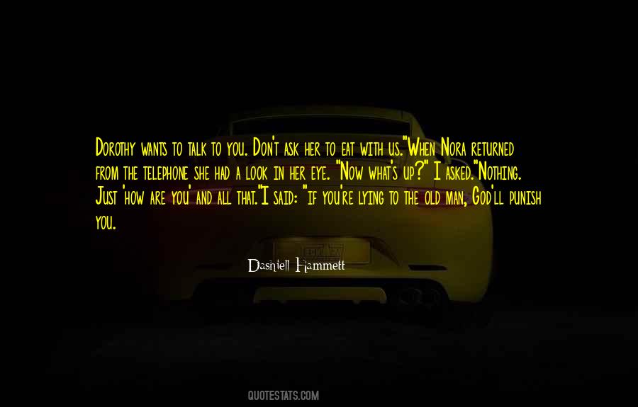Dashiell Hammett Quotes #361889