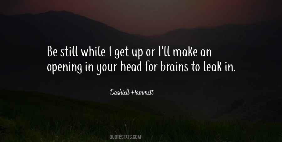 Dashiell Hammett Quotes #505020