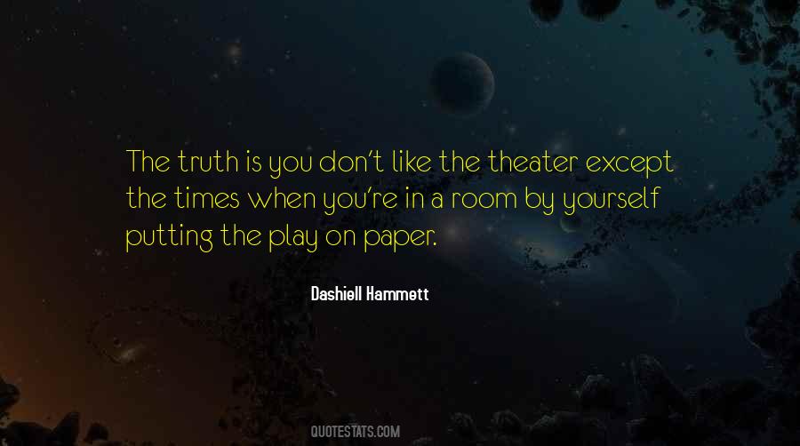 Dashiell Hammett Quotes #707029