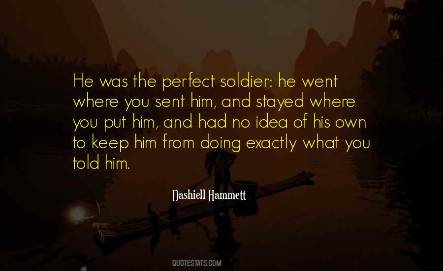 Dashiell Hammett Quotes #753843