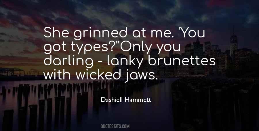 Dashiell Hammett Quotes #825680