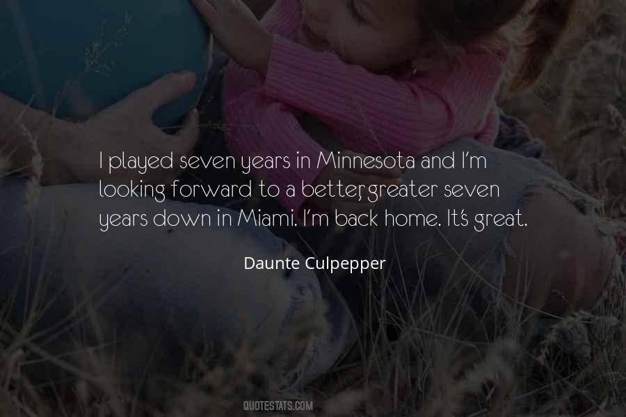 Daunte Culpepper Quotes #509294