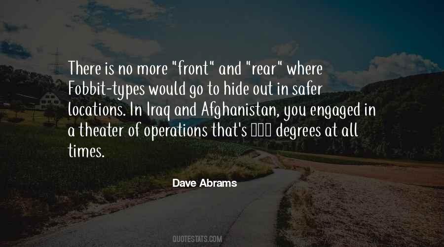 Dave Abrams Quotes #1381551