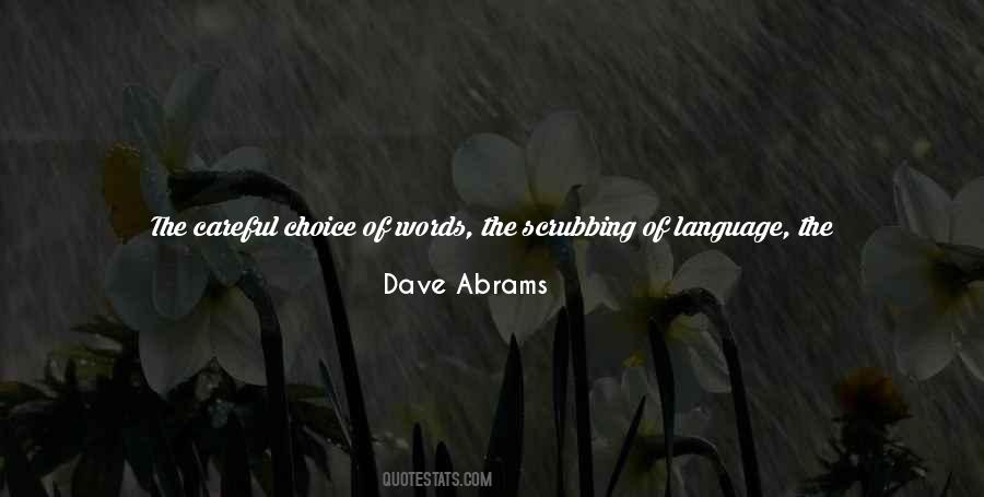 Dave Abrams Quotes #384687