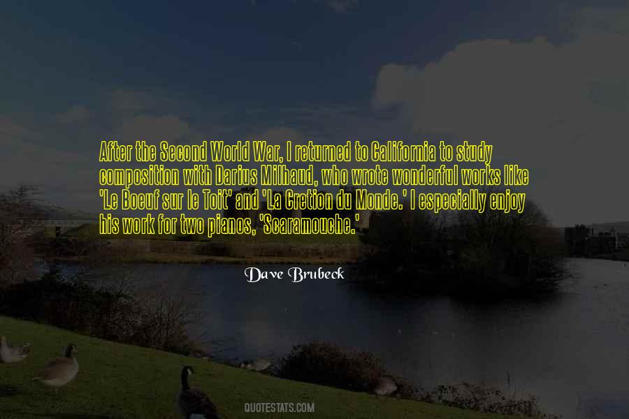 Dave Brubeck Quotes #1015528
