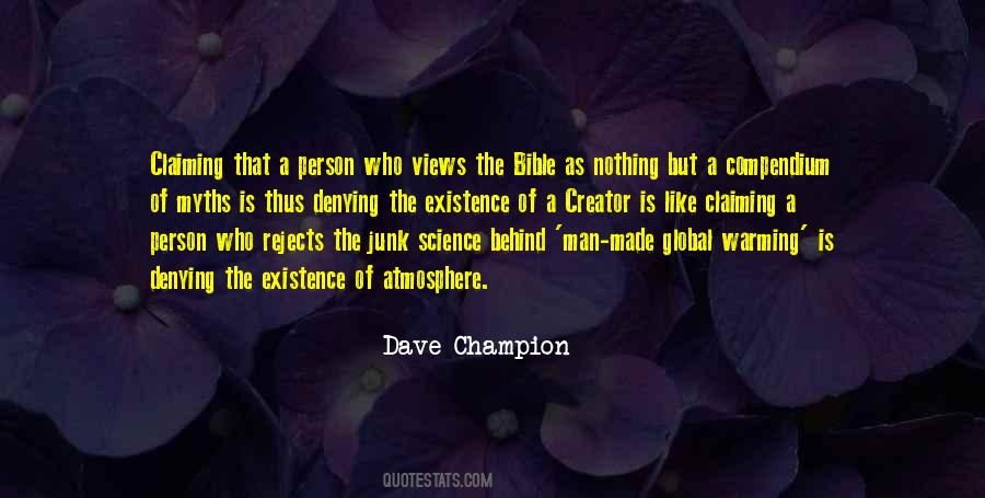 Dave Champion Quotes #1446982