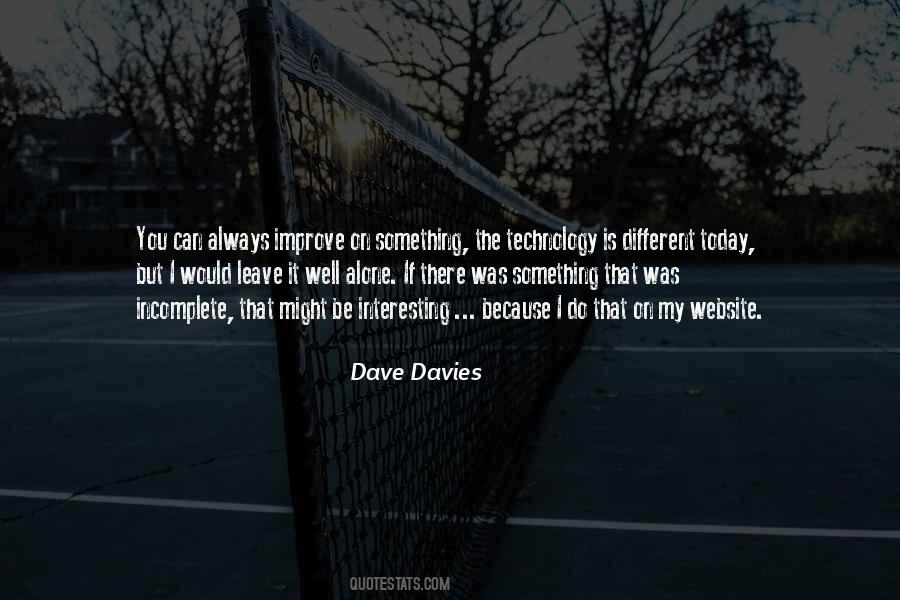 Dave Davies Quotes #252652