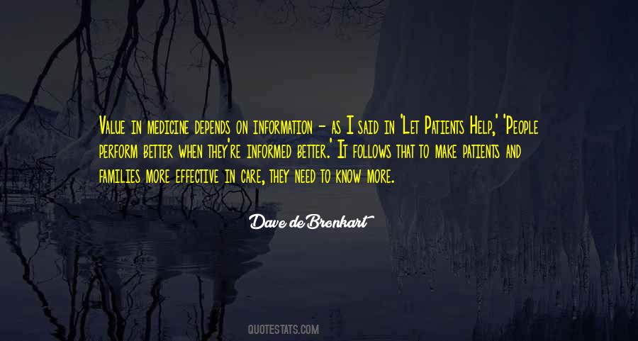 Dave DeBronkart Quotes #75499