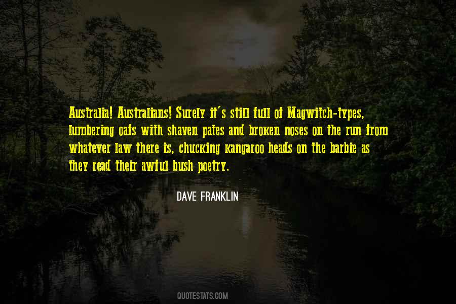 Dave Franklin Quotes #1697758