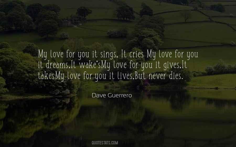 Dave Guerrero Quotes #672995