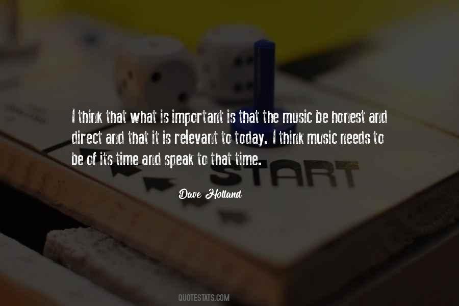 Dave Holland Quotes #1210665