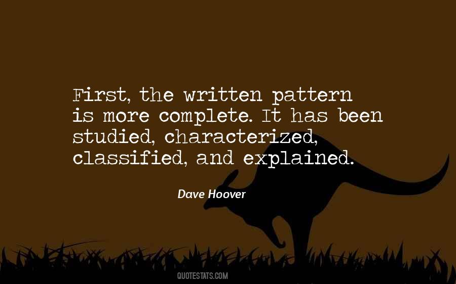 Dave Hoover Quotes #847567