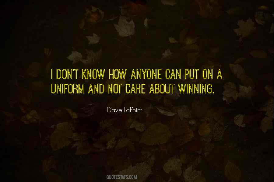 Dave LaPoint Quotes #1489191