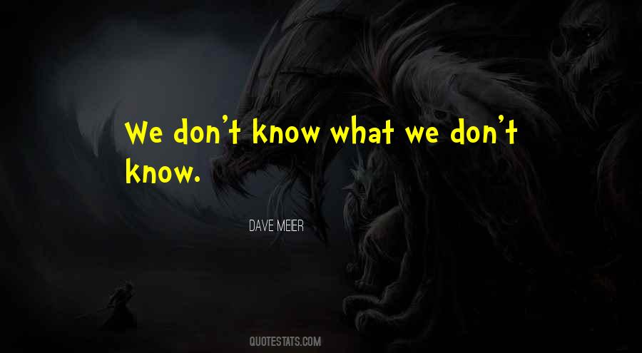 Dave Meier Quotes #1459142