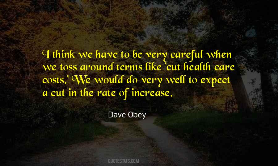 Dave Obey Quotes #538511