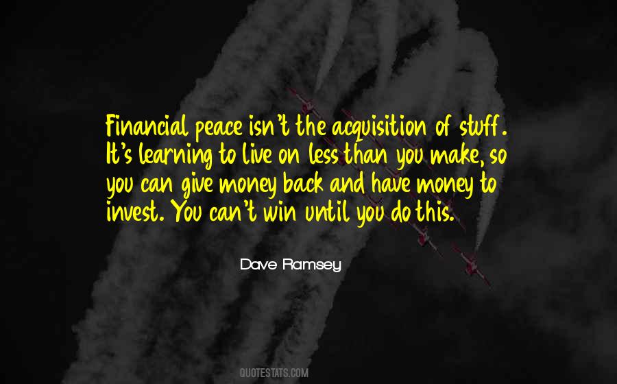 Dave Ramsey Quotes #1707259