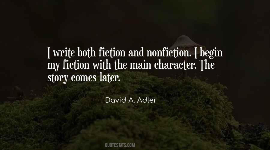 David A. Adler Quotes #1477322