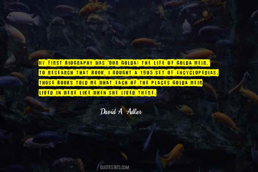 David A. Adler Quotes #738187