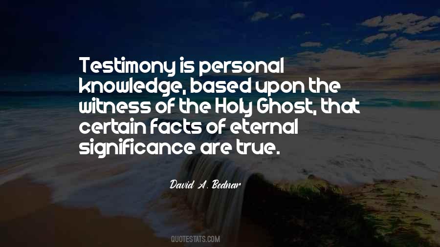 David A. Bednar Quotes #1004789