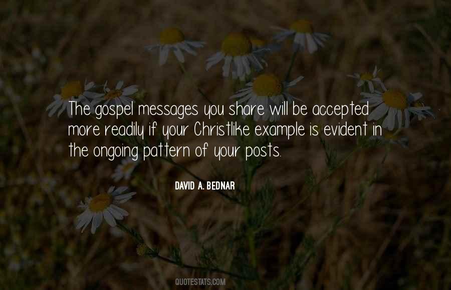 David A. Bednar Quotes #1006049