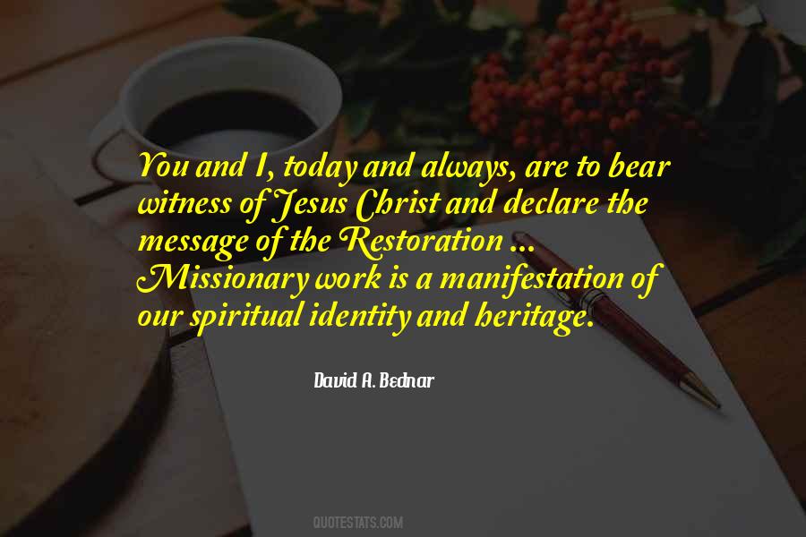 David A. Bednar Quotes #402506