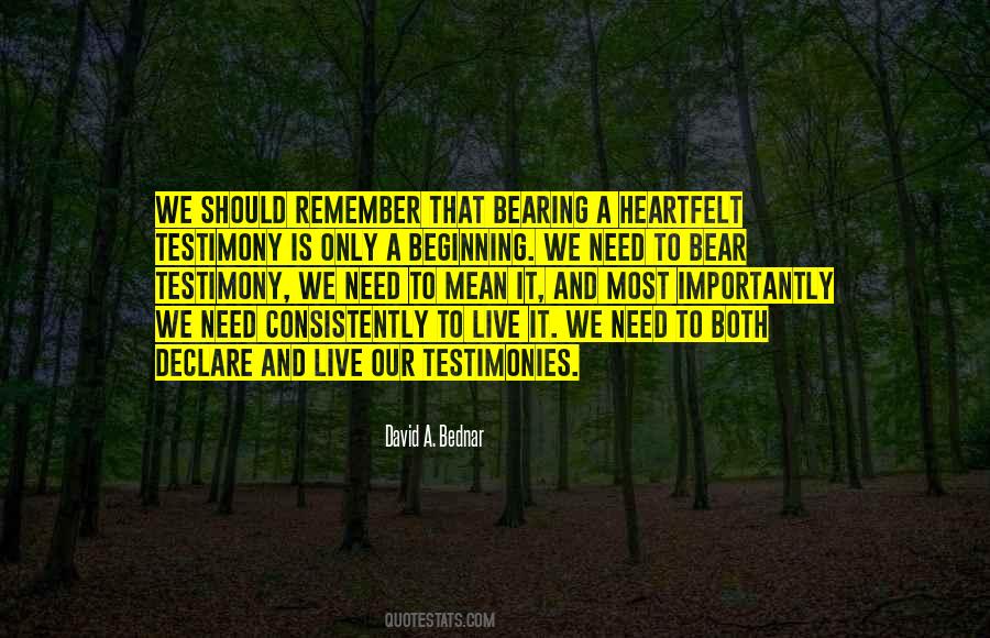 David A. Bednar Quotes #915582
