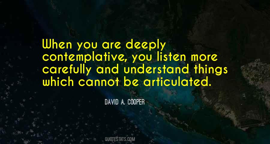 David A. Cooper Quotes #224001 David A. Cooper Quotes #224001