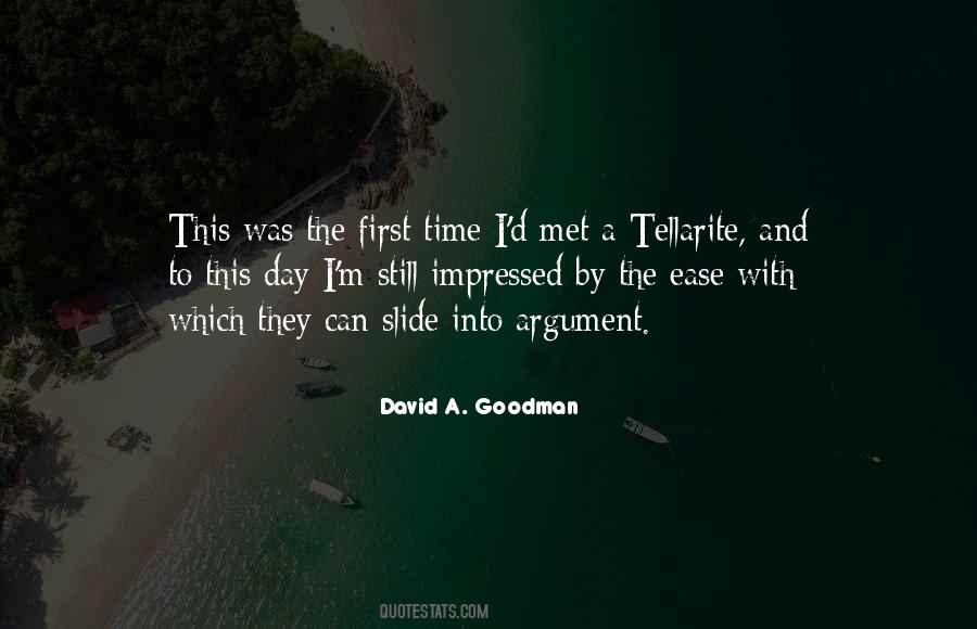 David A. Goodman Quotes #1864028