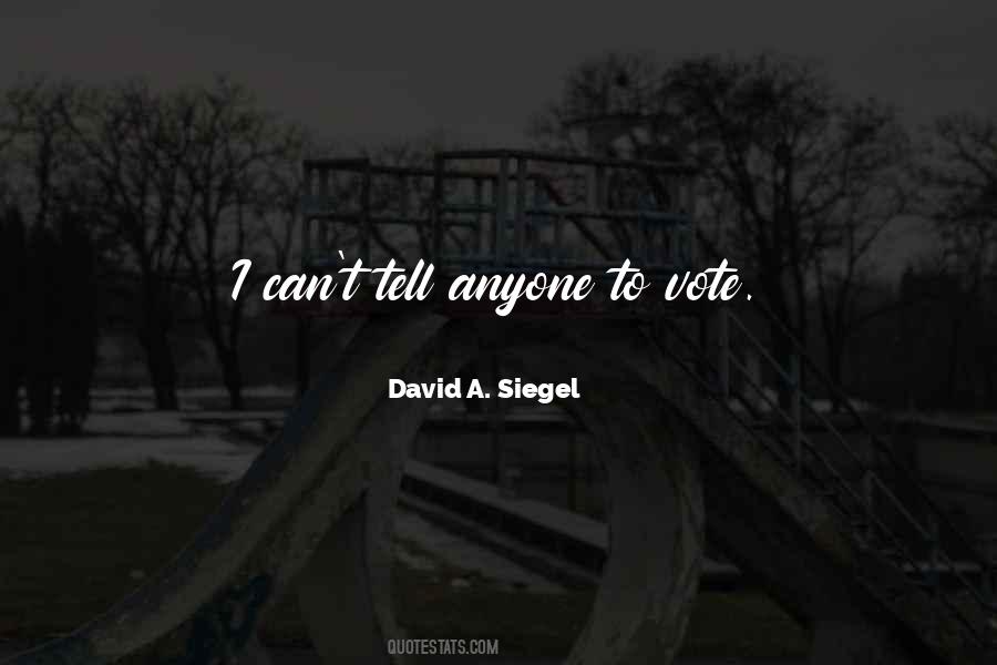 David A. Siegel Quotes #1403765