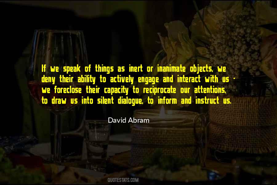 David Abram Quotes #1100354