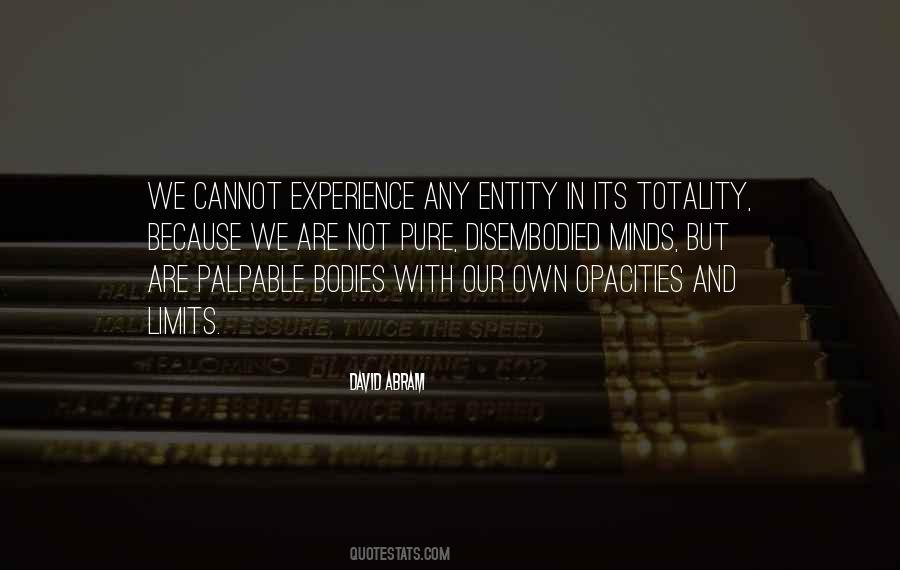 David Abram Quotes #709155