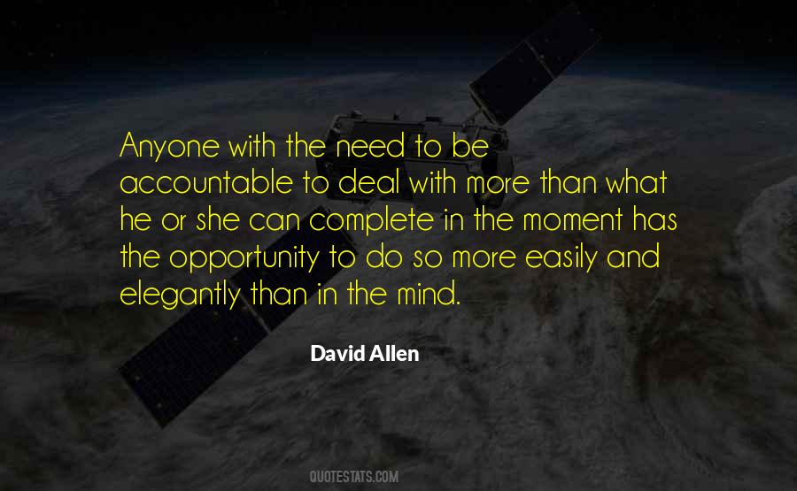 David Allen Quotes #1083098