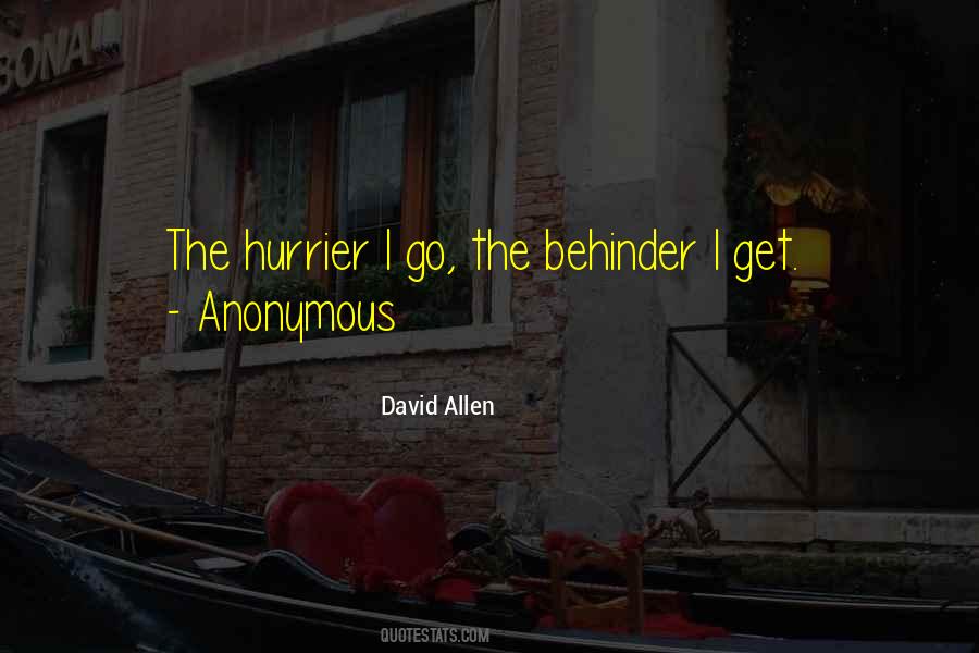 David Allen Quotes #1407010