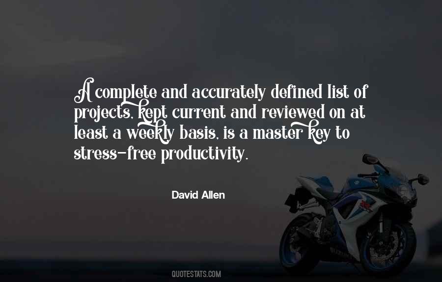 David Allen Quotes #1776451