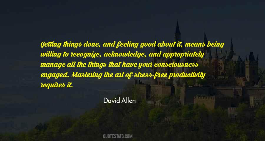 David Allen Quotes #1846018