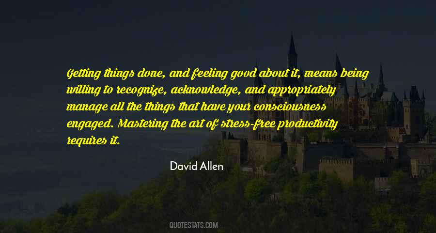 David Allen Quotes #1846018