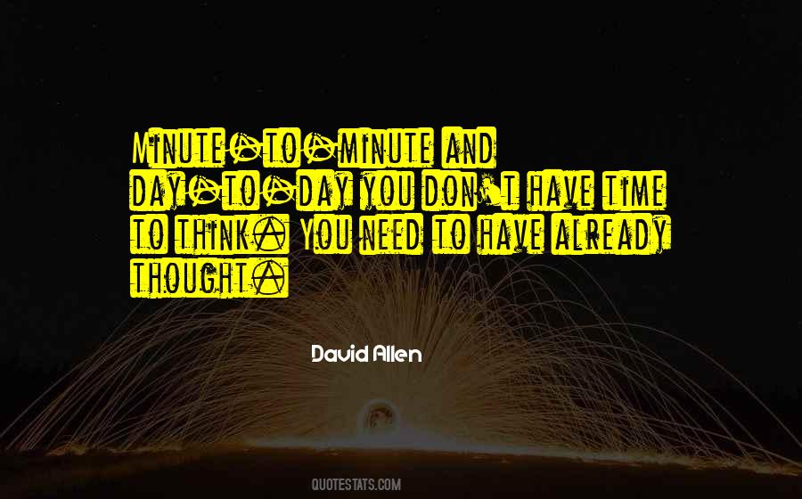 David Allen Quotes #266260