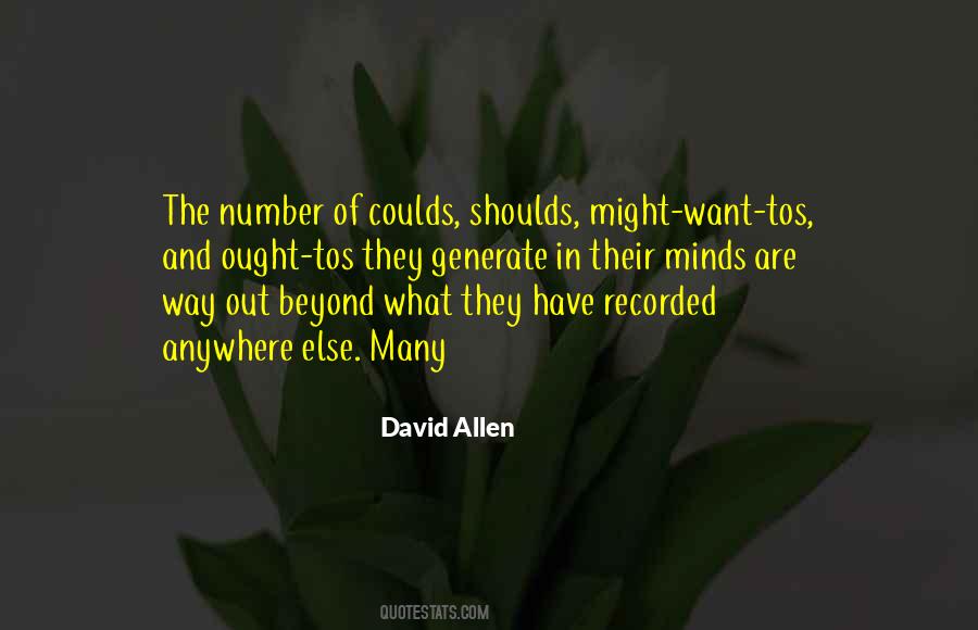 David Allen Quotes #683732