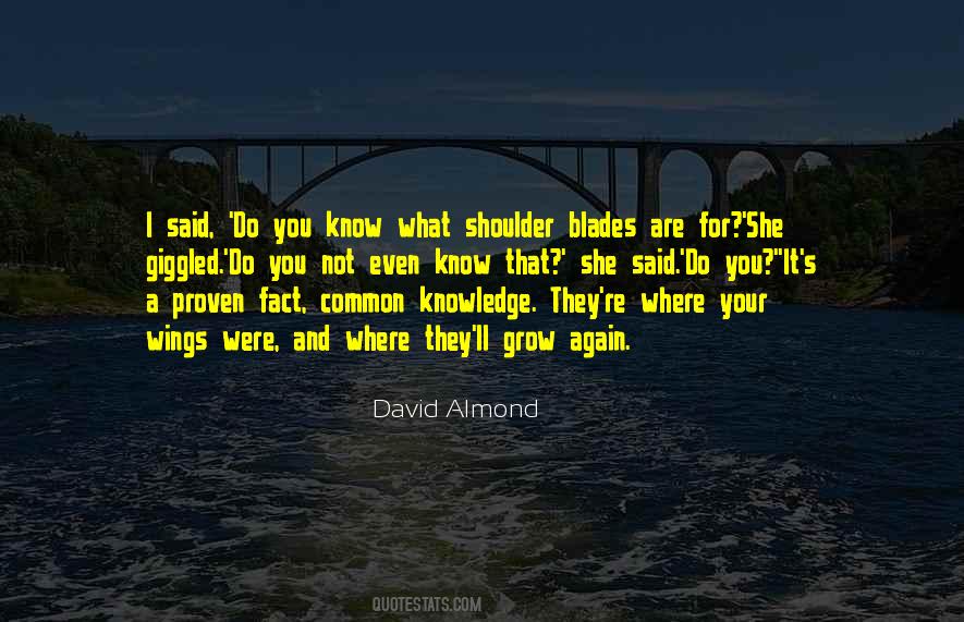David Almond Quotes #1127586