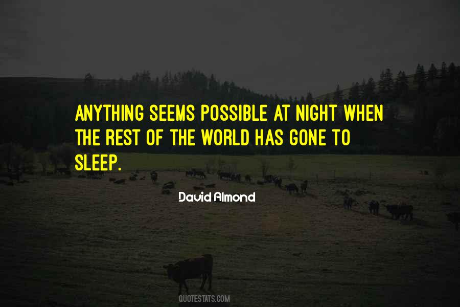 David Almond Quotes #1214096