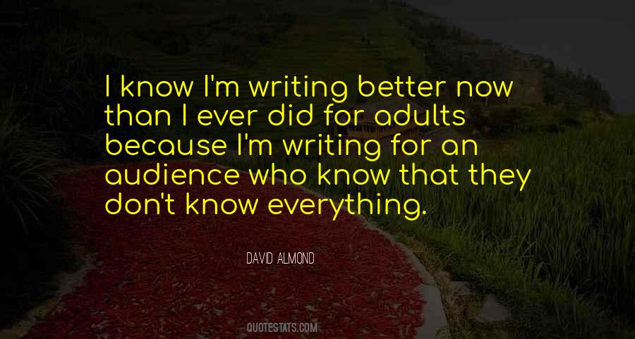 David Almond Quotes #1849610