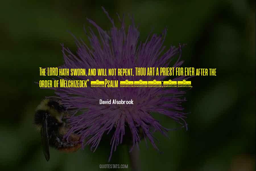 David Alsobrook Quotes #381352