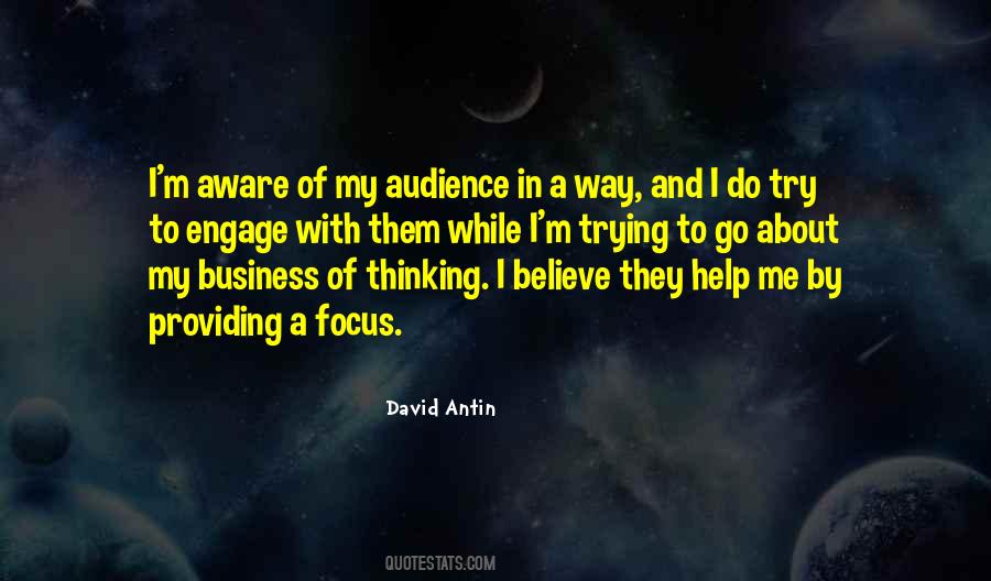 David Antin Quotes #1489777
