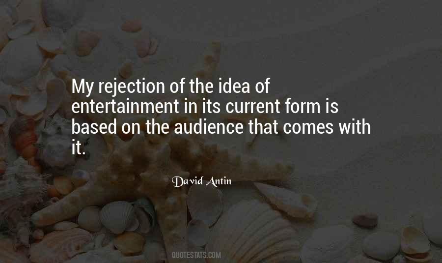 David Antin Quotes #64130