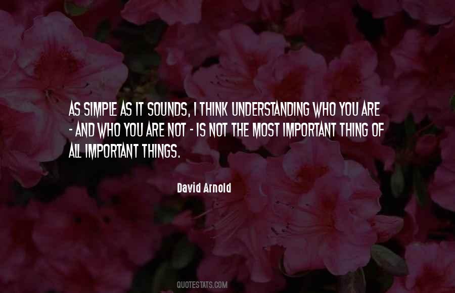 David Arnold Quotes #1229157