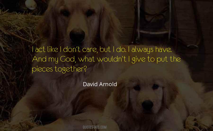 David Arnold Quotes #1241604