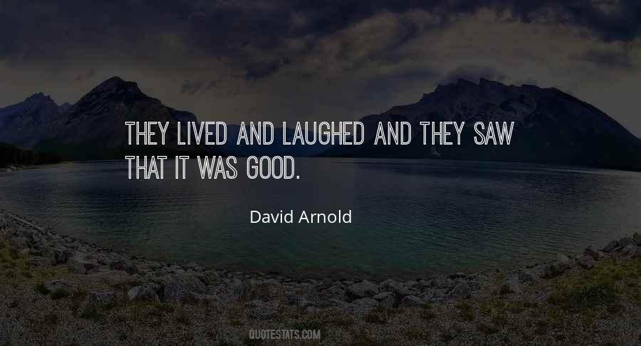 David Arnold Quotes #14475