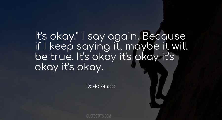 David Arnold Quotes #1572863