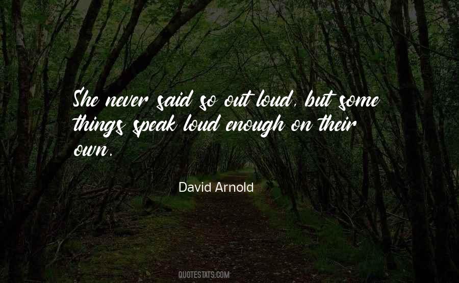 David Arnold Quotes #1591371